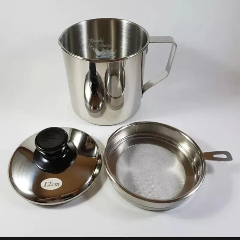 Oil Pot Stainless / Saringan Minyak MURAH 0