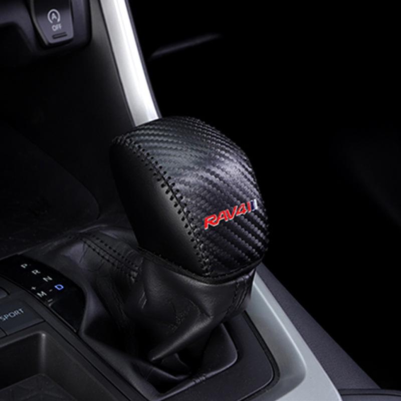 RAV4 Rongfang leather gear cover modification special Rav4 gear ...