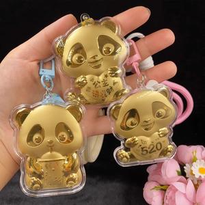 Gold Panda 520 Valentine's Day Princess Please Make Fortune Mobile Phone Bag Mobile Phone Pendant