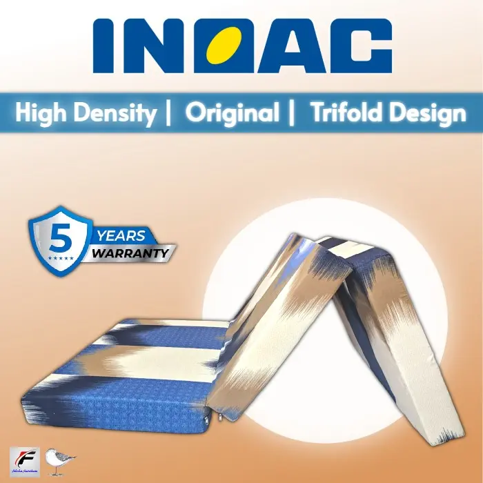 Kasur Busa Lipat 3 INOAC Garansi 5 Tahun Furniture
