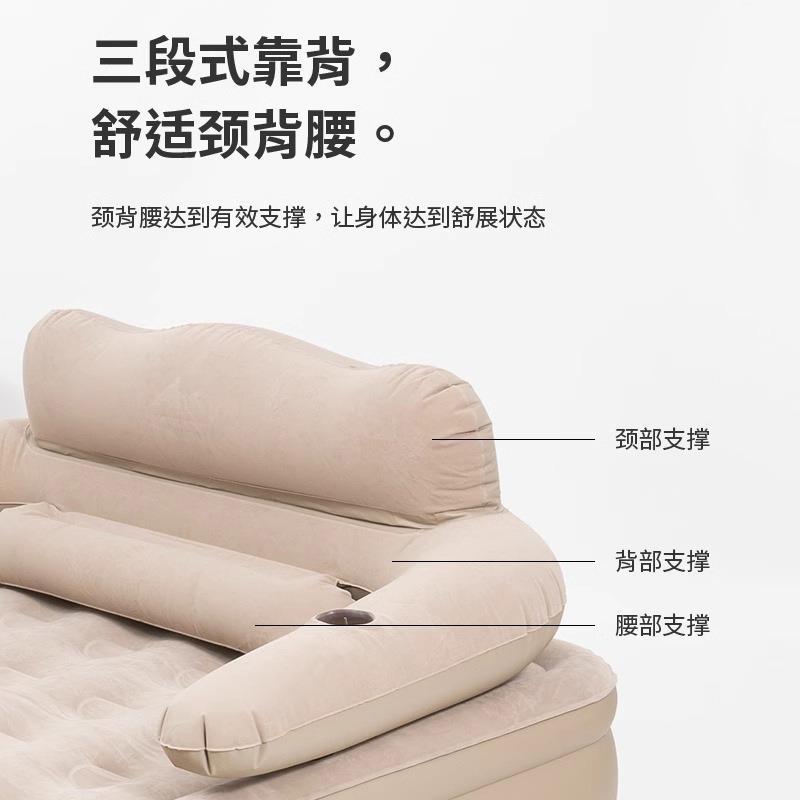 Inflatable Air Mattress with Built-in Pump - Foldable, Portable, and Suitable for Home, Tent, Camping, and Floor Use 1