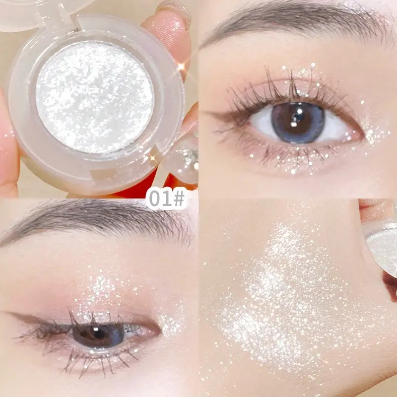 Nhũ Mắt Highlight Đơn Sắc Ánh Kim Cương Lấp Lánh Không Thấm Nước XiXi D559 1
