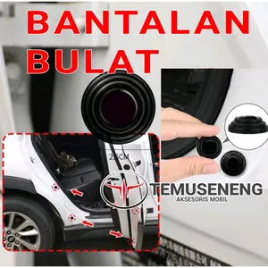 KARET BANTALAN BULAT PEREDAM PINTU MOBIL KAP BAGASI GANJAL Car