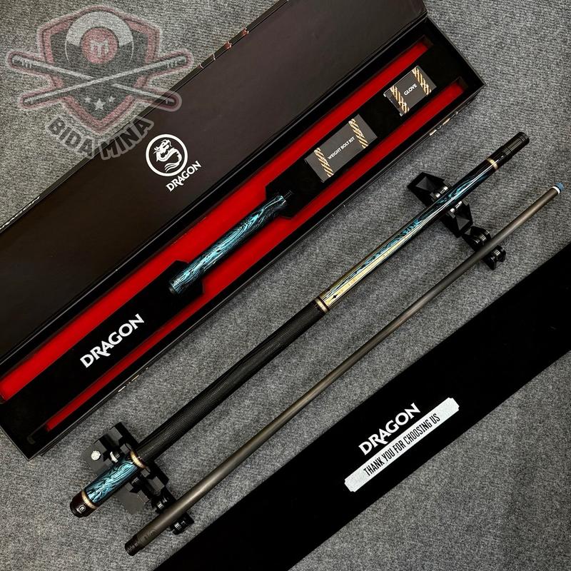 Cơ/Gậy Bida Lỗ/Pool Full Carbon Dragon Legend LD-BL1 (Kèm Đầy Đủ Phụ Kiện)