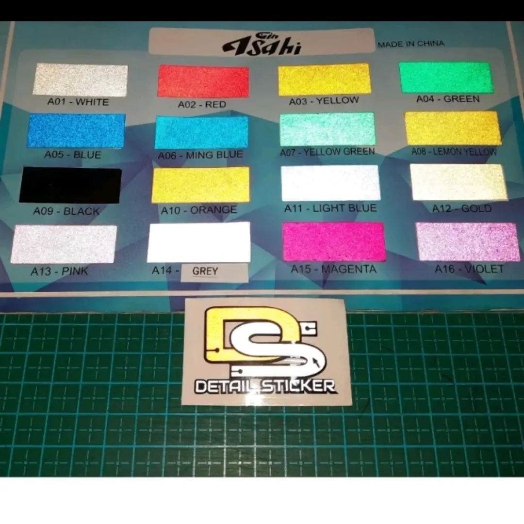Sticker Scotlight Asahi Reflective Memantulkan Cahaya Bahan Cutting ...