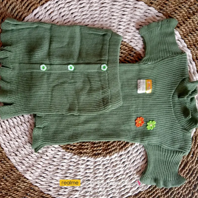 Set rok rajut halus lembut usia 1-3 tahun recomended setelan anak cewe Nyaman setelan anak perempuan dress anak 5