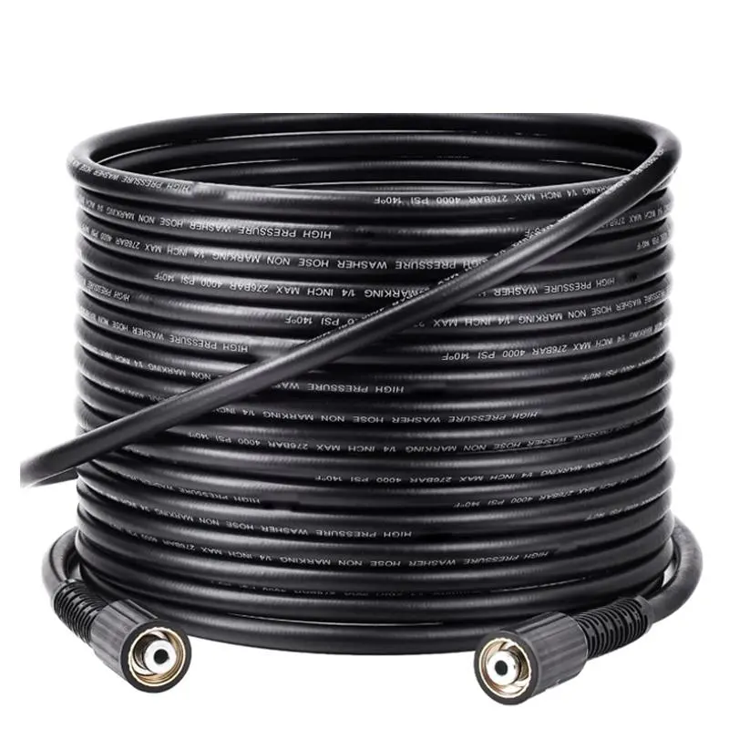 High Pressure Washer Hose, 1 Count 4000PSI Kink Resistant Power Washers Hose Replacement, M22-14mm Brass Thread High Pressure Washer Hose