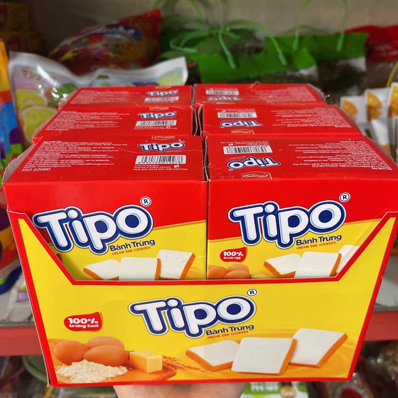 Bánh Trứng Tipo Hữu Nghị, Tipo Lễ Lốc 12 Hộp Nhỏ 39g ( Date Mới )