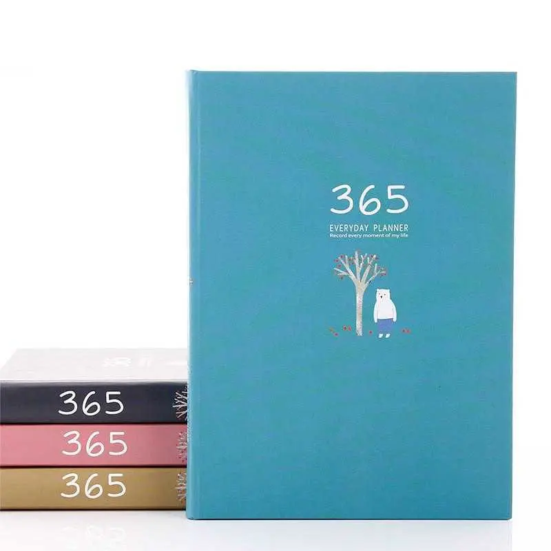 DingDongTu Buku Diary 365 Hari Hardcover - DDT-4083-32 Tali Kertas 1