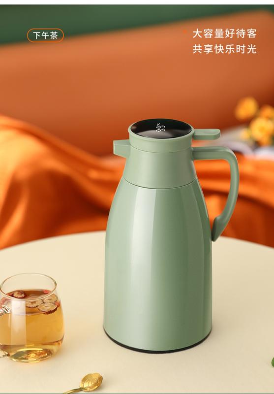 Product Introduction of 2L Thermal Insulation Kettle Household Large Capacity Thermos Glass Liner Insulation Bottle Teapot Kettle Hot Water Bottle Cup Drinkware Flasks 25