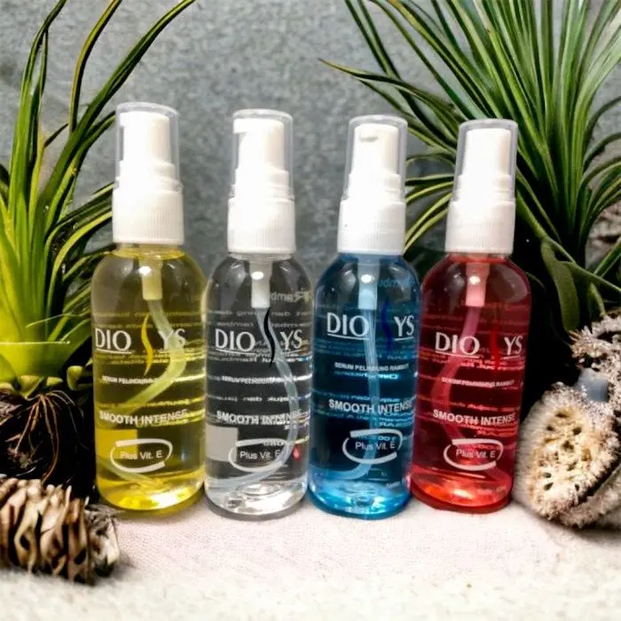 DIOSYS Serum Vitamin Pelindung Rambut Hair Serum Nutrisi Rambut 60ml Perawatan Haircare Biru Kuning  Shampoo Treatment Rontok 2