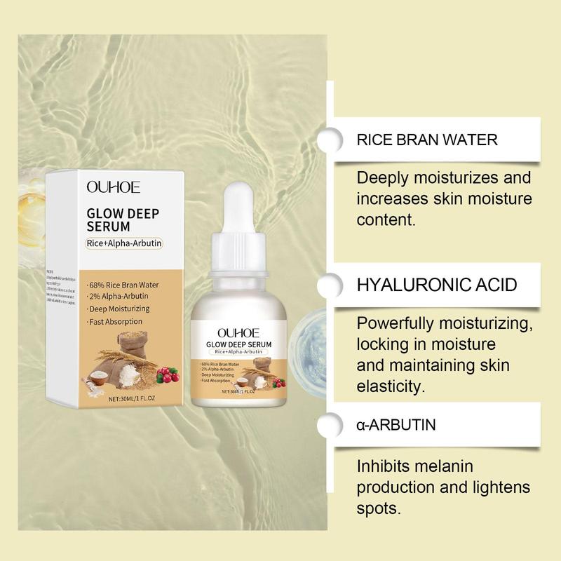 30ML Glow Deep Serum, Moisturizing Facial Serum, Hydrating Facial Essence, Face Lotion for Women & Men, Skin Care Product for Daily Use 5