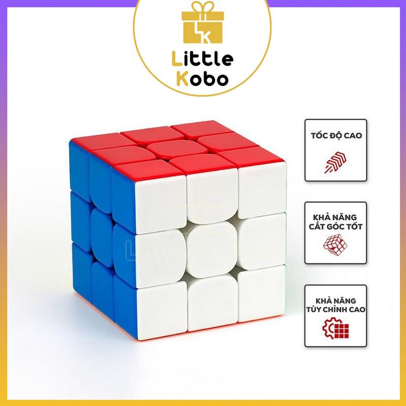 Rubik 3x3 MeiLong 3 Rubic 3 Tầng Stickerless Đồ Chơi Trí Tuệ Giáo Dục Toy