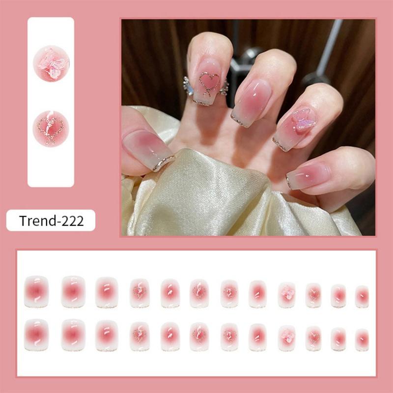 Product Introduction of Đầu Móng Tay Mong Muốn Tinh Khiết, Keo Thạch, Bộ Dụng Cụ Đeo Móng Tay Giả, Miếng Dán Móng Tay Hoàn Thiện, Mùa Thu Và Mùa Đông 76