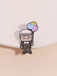 Broche de Diseño de Personaje de Dibujos Animados, Accesorios de Ropa Lindos para Hombres y Mujeres, Pin de Esmalte Adecuado para Mochilas, Jeans, Bufandas, Decoración de Sombreros
