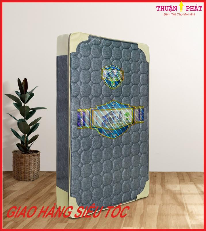 Đệm bông ép Kim Cương Four mix Foam 2 mảnh - thoáng mát lưu thông không khí - Mix mầu 0