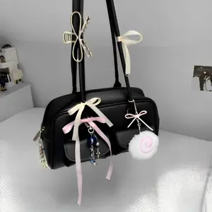 Tas Selempang Bahu Wanita Stylish Leony Yunjin's Shoulderbag Korean Aesthetic Kulit Pu