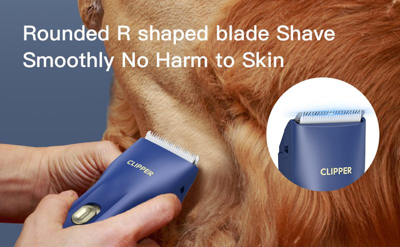 Product Introduction of Small Dog Hair Clipper Electric Grooming Trimmer for Pets USB Rechargeable Cat Shaver Animals Haircut Machine waterproof 31