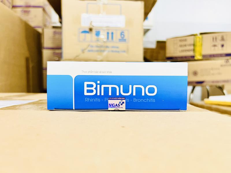 BIMUNO ống Hỗ trợ tăng cường sức khỏe, nâng cao sức đề kháng, giảm nguy cơ mắc các bệnh đường hô hấp  Hộp 20 ống 3