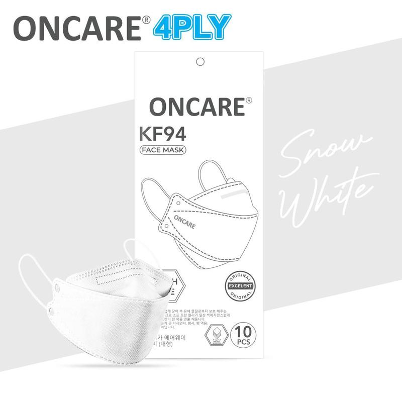 Product Introduction of Masker KF94 PREMIUM Oncare Korea Warna Premium 4 ply pack isi 10Pcs 1