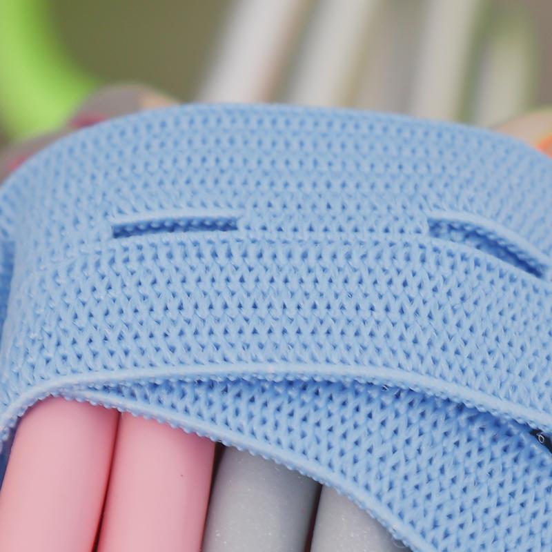 Product Introduction of 10/30Pcs Stretchable Clothes Storag Straps Random Color Adjustable Space Saving Storage Ties with Button Home Cabinet Clothes Organizer 20