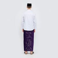 Gambar Sarung ATLAS Premium 725 Tumpal Kembang Polos Warna Violet - violet dari Sarung Atlas Kab. Gresik 2 Tokopedia