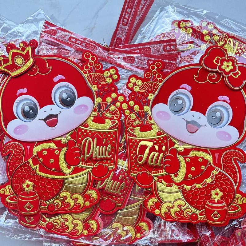 Product Introduction of Bộ đôi hình dán 2 ông thần tài, bé na 2025 30