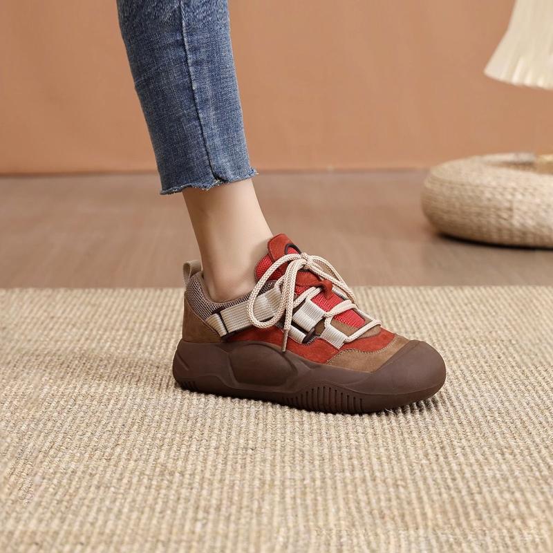 Product Introduction of Dad Shoes, Yuechen, Bộ Sưu Tập Mùa Lò Xo Và Mùa Thu Mới, Dành Cho Nữ, Phổ Biến INS, Dễ Phối Đồ, Thoáng Khí, Đế Mềm, Giày Thể Thao Thường Ngày, Có Sẵn Năm 2025, Bán Chạy Cửa Hàng 6