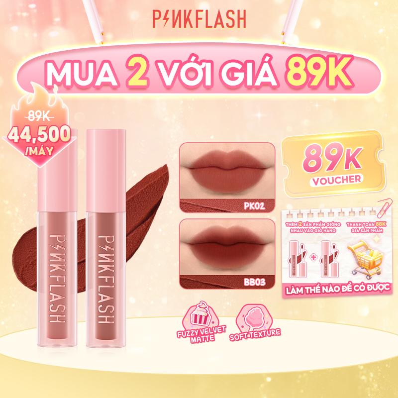 【 Voucher 89K  Son Lì Velvet Matte Lip Clay màu nhung lì mềm mịn nhẹ sắc tố cao 30g