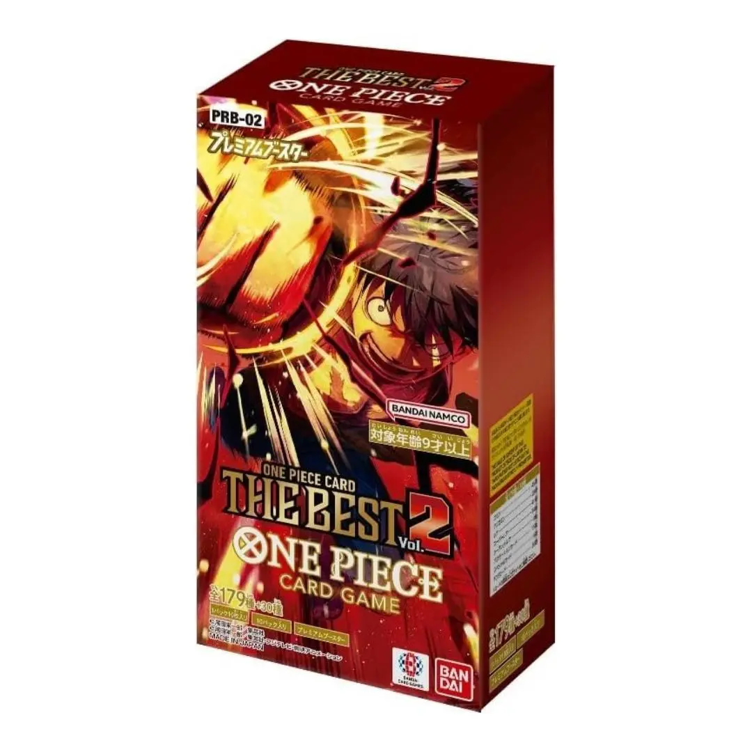 One Piece TCG PRB02 Premium Booster The Best Vol.2 Booster Box | Booster  Case - LIVE BREAK (Rip N Ship) - Factory Sealed - TikTok Shop Malaysia