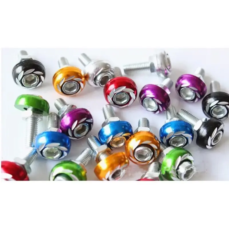 ￼Bộ ốc vít bằng hợp kim nhôm nhiều màu M6 (màu ngẫu nhiên)