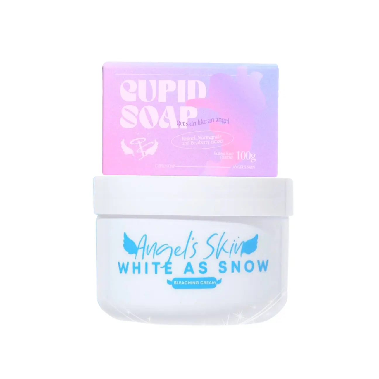 Angels Skin Bleaching Cream & Cupid Soap Skincare Kit - With ...