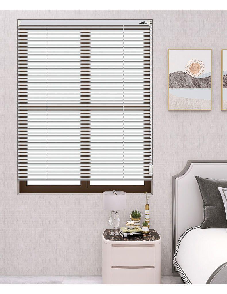 Product Introduction of Rèm cửa hình chữ L bằng hợp kim nhôm, hàng mới về, Rèm Venetian, đục lỗ ẩn, Độ che nắng cao, Thích hợp cho văn phòng, nhà bếp và phòng tắm, Tấm che nắng, Bộ sưu tập 3636 người 13