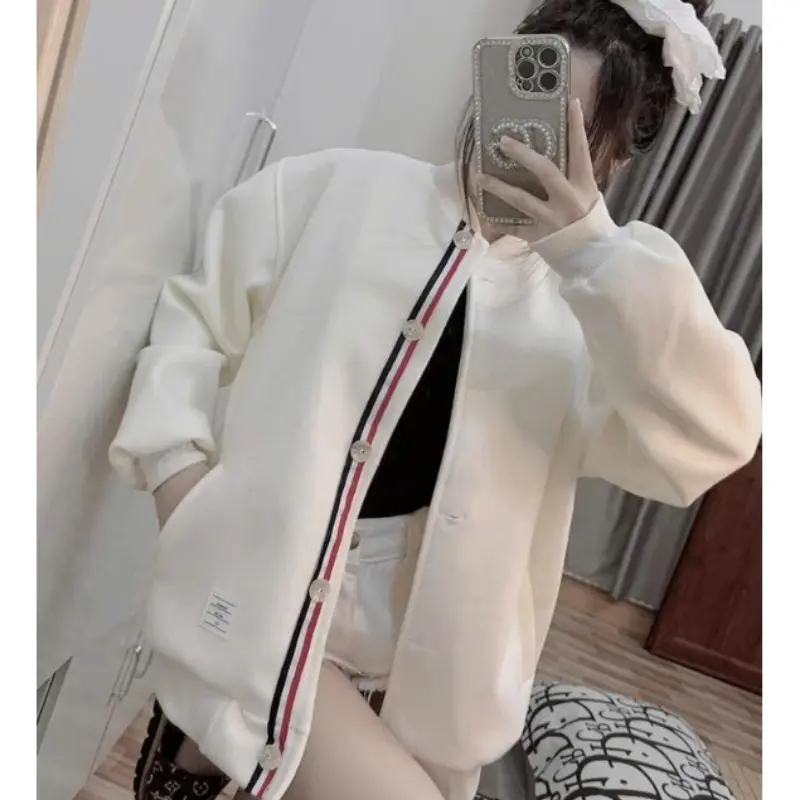 Áo Bomber Thome Dáng Croptop Áo Khoác Ngoài Cadigan Siêu Xinh, Áo Khoác Cadigan Thome Siêu Xinh Cực Hot Mẫu Mới 2025 0