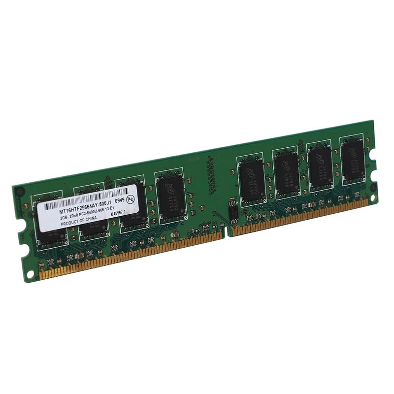 2GB Desktop DDR2 RAM Memory 800MHz 2RX8 DIMM PC2-6400U High Performance ...