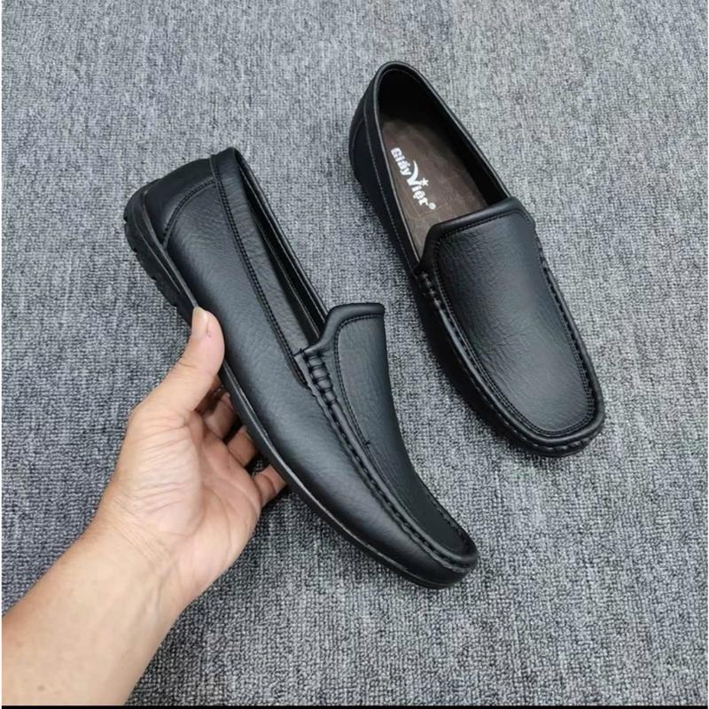 Giày lười nam 2 màu nâu và đen size 39 đên 44 đổi trả nêu không vừa size đế khâu chăc chắn (CLRK) 2