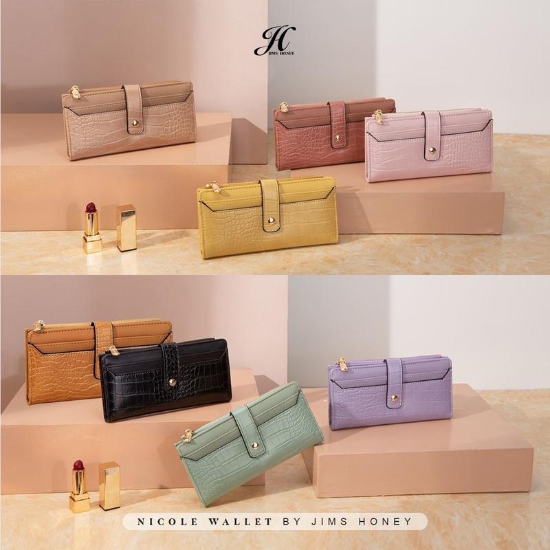 NICOLE WALLET Jims Honey Dompet Panjang Wanita Kartu 6