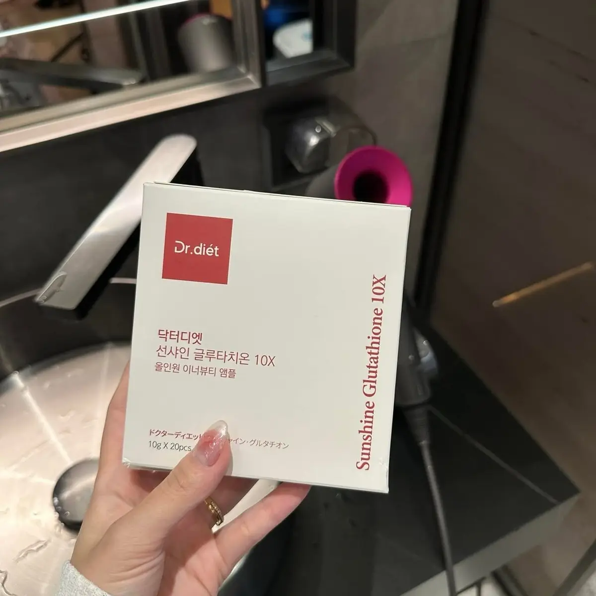 sunshine glutathione 10x cách sử dụng Dr.diét _ Uống trắng Sunshine Glutathione 10X