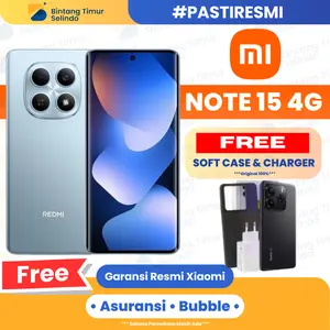 Xiaomi Redmi Note 15 4G 8/128GB 8/256GB | Helio G100 Ultra | Amoled 6.77" | NFC | 6000mAh | Garansi Resmi
