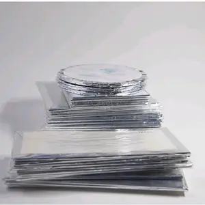 Tatakan Alas Kue Tart / Alas Kue Ulang Tahun KOTAK/BULAT UK 14cm s/d 30cm Tatakan/ Alas Kue Tart Ulang Tahun Plastik Bulat