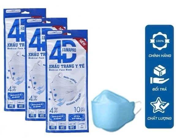 Product Introduction of Khẩu trang 4D chất lượng cao - Giá cả hợp lý 3