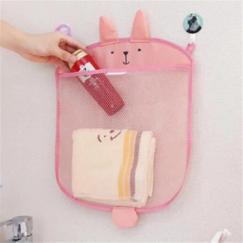 Product Introduction of Baby Bathroom Mesh Bath Bag Kids Cartoon Basket Net Children's Games Network Waterproof Cloth Sand Toys Beach Storage Organizer 22