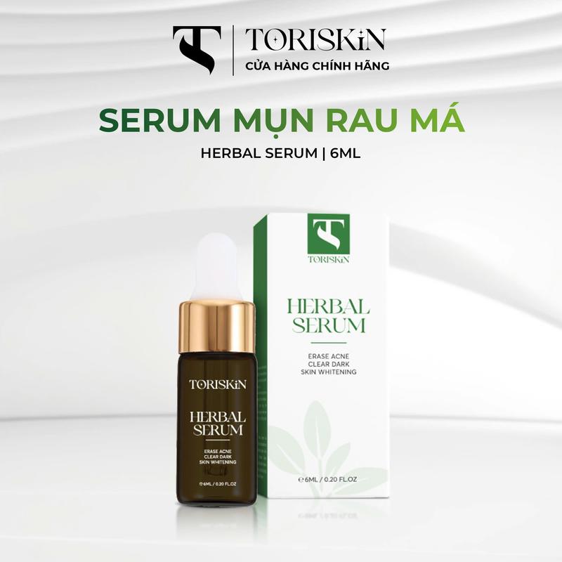 SERUM Mụn Rau Má 6ml - Hỗ Trợ Mụn Viêm, Gom Còi Mụn, Đẩy Nhân Mụn Chăm Sóc Da Làm Đẹp Da Giảm Thâm