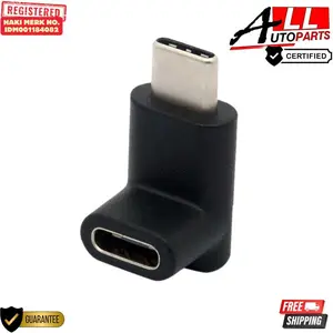 TellDay Type C Male to Female Adapter L-Shape 90 Degree - TD9