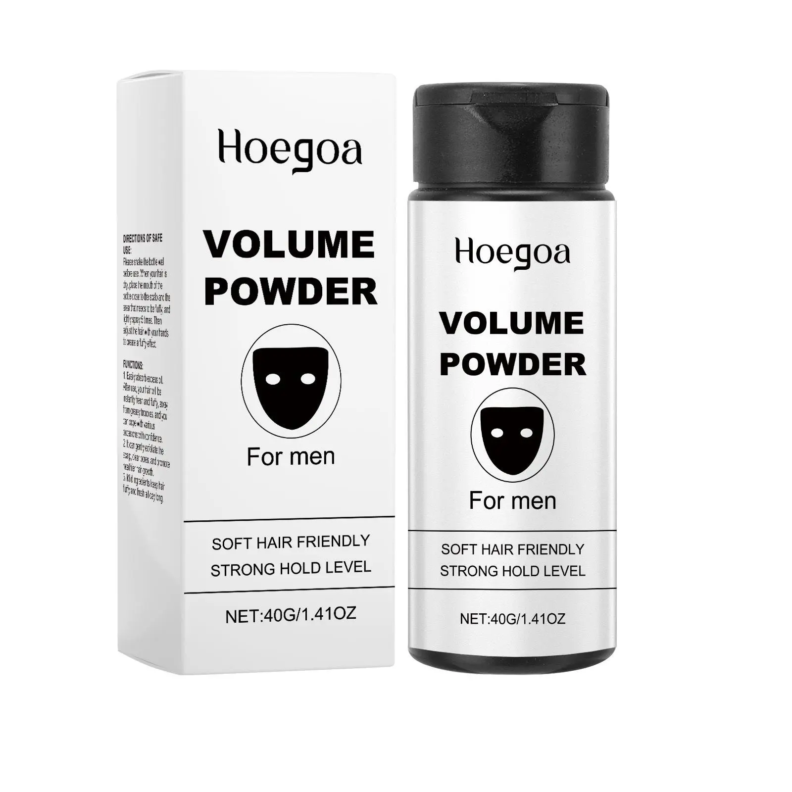 Hair Styling Powder, Quick Oil Absorption, Gentle Non-wash Hair Powder, Long Lasting Hair Styling Product for Men, Men's Hair Products