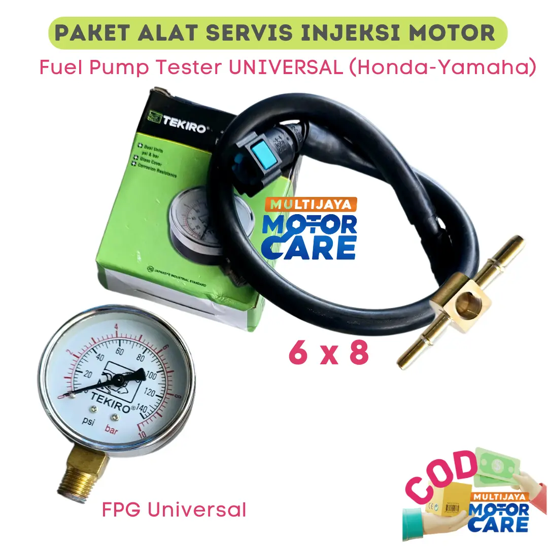 Fuelpump Tester Honda Pressure Gauge  FPG Alat tekanan pompa bahan bakar