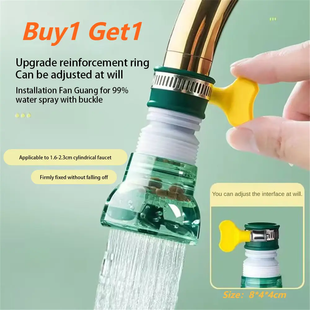 Vòi Nước, Mua 1 Tặng 1, Máy Lọc Nước Nhà Bếp, Vòi Phun Nước, Chống Bắn Nước, Bộ Lọc Vòi