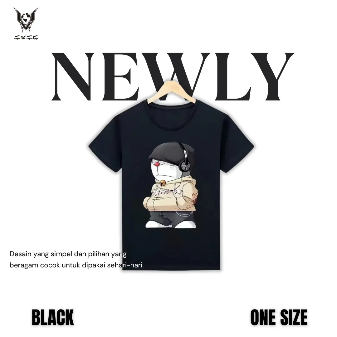 KAOS KATUN PREMIUM MOTIF KEREN UNISEX LENGAN PENDEK ALL SIZE Combed Nyaman Panjang Sablon Simple Disney