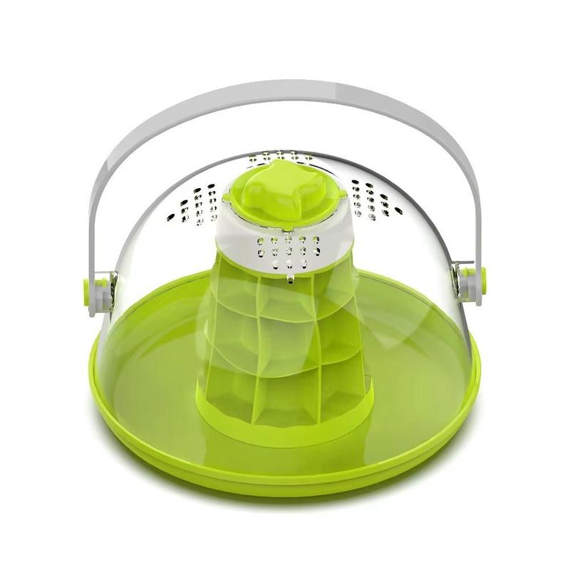 Product Introduction of Spacious Breathable Snails Breeding Tank Transparent Removable Insect Feeding Bin with Handle Prevents Escape Reptile Observing Box Lizard 11