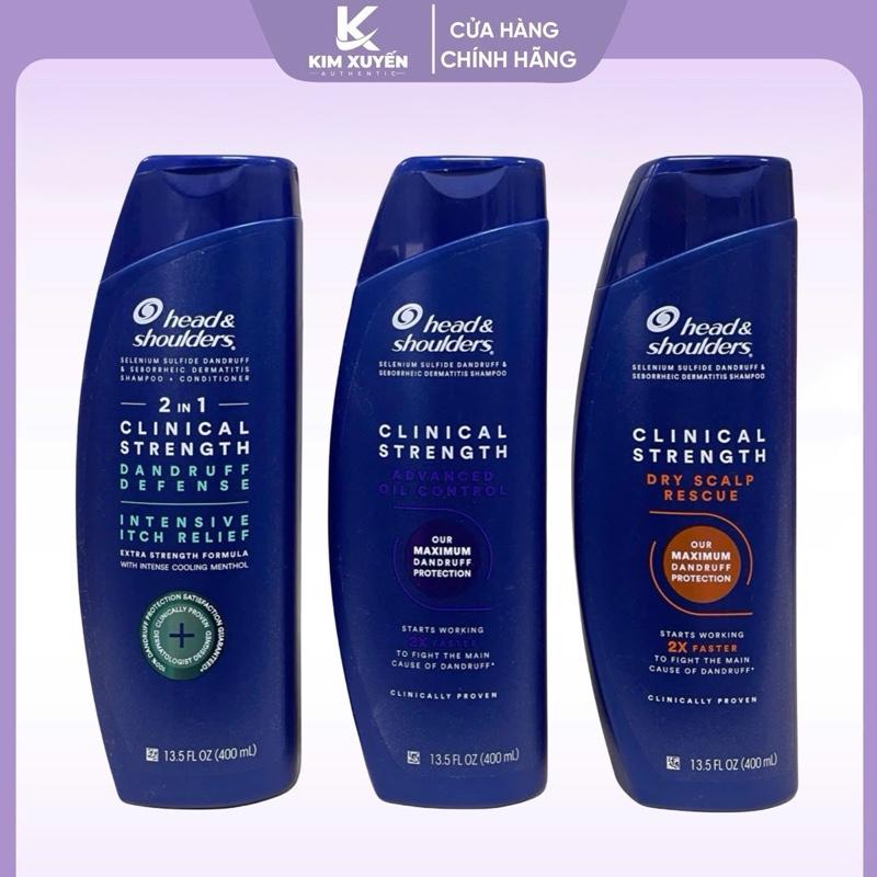 HEAD & SHOULDER Dầu gội ngăn ngừa Gàu HEAD & SHOULDER Mỹ 400ml